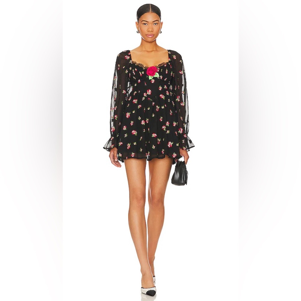 For Love & Lemons Wren Mini Dress